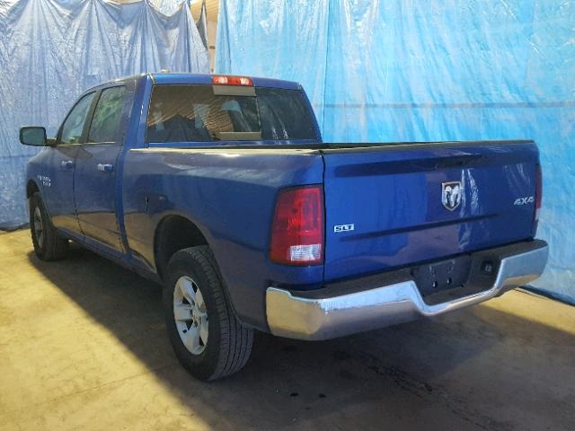 1C6RR7TT0HS731336 - 2017 RAM 1500 SLT BLUE photo 3