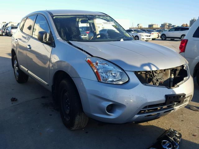 JN8AS5MT2DW019530 - 2013 NISSAN ROGUE S SILVER photo 1