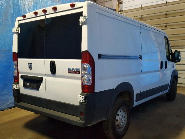 3C6TRVAG7HE552682 - 2017 RAM PROMASTER WHITE photo 4