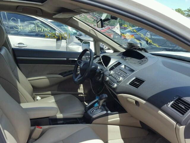 2HGFA1F94AH523295 - 2010 HONDA CIVIC EXL თეთრი ფოტო 5