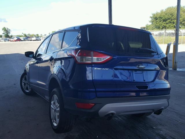 1FMCU0G74GUC45029 - 2016 FORD ESCAPE BLUE photo 3