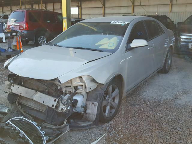 1G1ZC5E12BF283930 - 2011 CHEVROLET MALIBU 1LT BEIGE photo 2