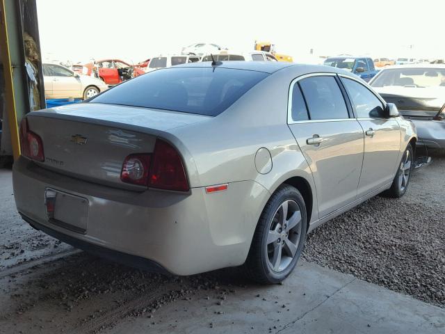 1G1ZC5E12BF283930 - 2011 CHEVROLET MALIBU 1LT BEIGE photo 4