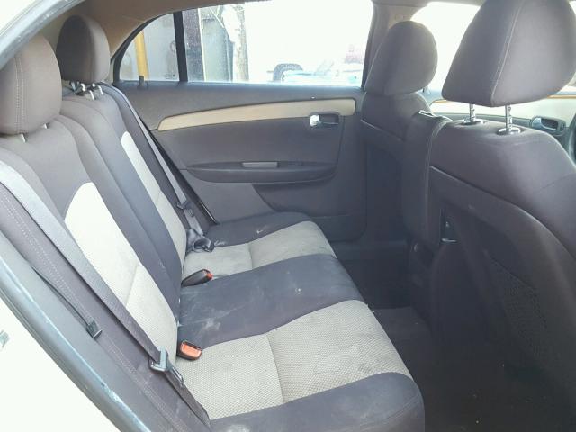 1G1ZC5E12BF283930 - 2011 CHEVROLET MALIBU 1LT BEIGE photo 6