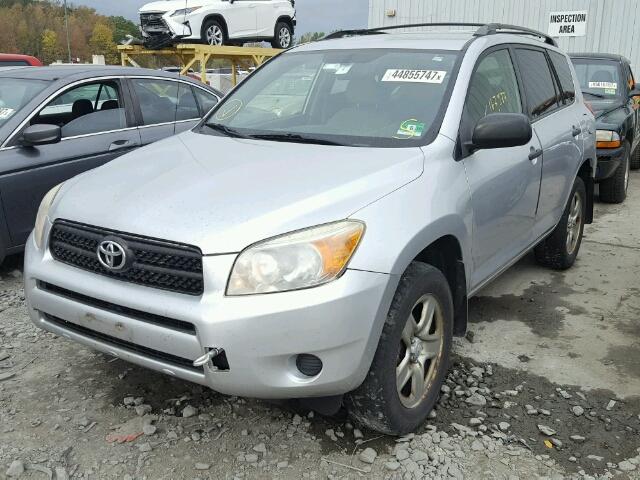 JTMZD33V586075080 - 2008 TOYOTA RAV4 SILVER photo 2