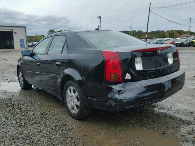 1G6DM57T570110557 - 2007 CADILLAC CTS BLACK photo 3