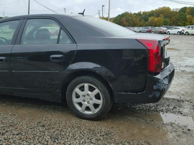 1G6DM57T570110557 - 2007 CADILLAC CTS BLACK photo 9