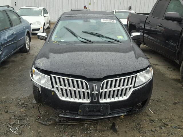 3LNHL2JC4AR620605 - 2010 LINCOLN MKZ BLACK photo 9