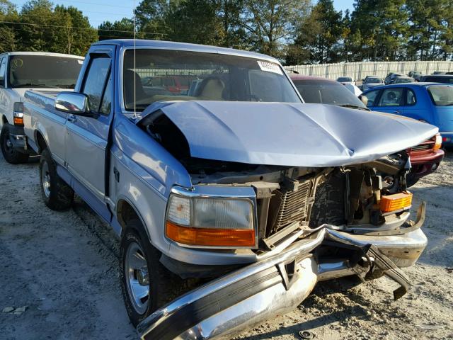 1FTEF15H0TLC22145 - 1996 FORD F150 BLUE photo 1