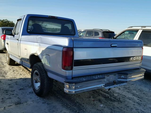 1FTEF15H0TLC22145 - 1996 FORD F150 BLUE photo 3