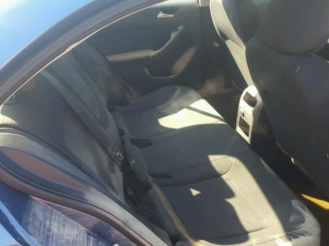 3VW2K7AJ5FM409875 - 2015 VOLKSWAGEN JETTA BASE Կապույտ լուսանկար 6