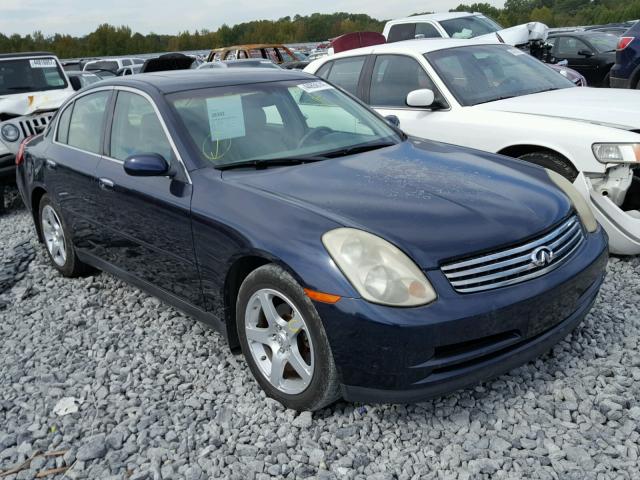 JNKCV51E94M604374 - 2004 INFINITI G35 BLUE photo 1