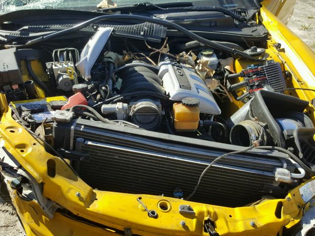 6G2VX12U85L464156 - 2005 PONTIAC GTO YELLOW photo 7