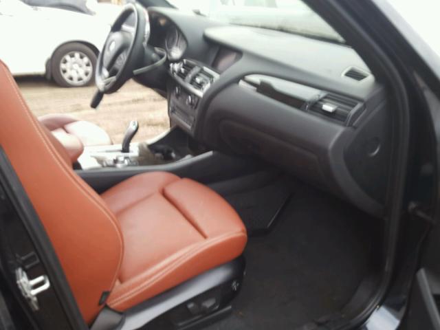 5UXWX5C5XCL722877 - 2012 BMW X3 BLACK photo 5