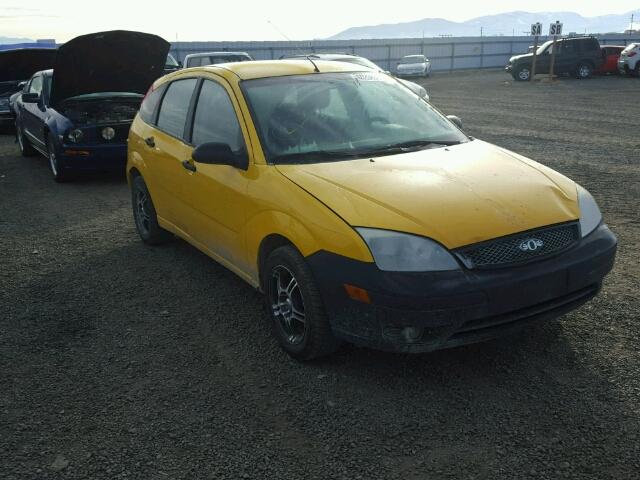 1FAFP37N86W244077 - 2006 FORD FOCUS YELLOW photo 1