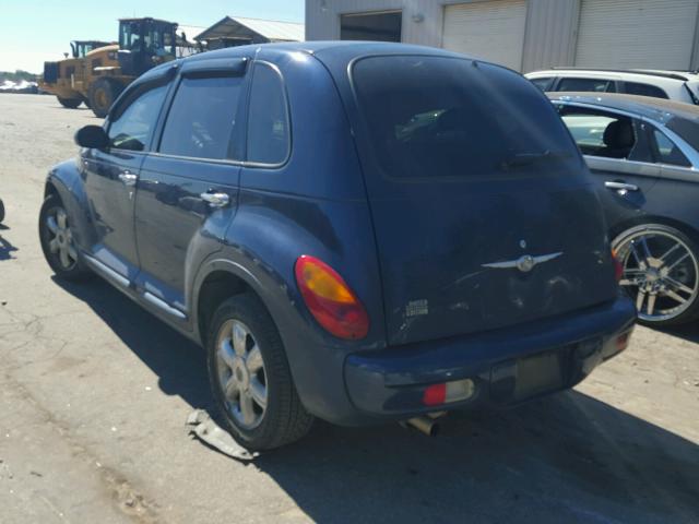 3C8FY68B93T631007 - 2003 CHRYSLER PT CRUISER BLUE photo 3