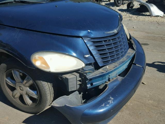 3C8FY68B93T631007 - 2003 CHRYSLER PT CRUISER BLUE photo 9