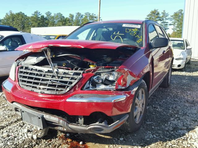 2A8GM68436R842982 - 2006 CHRYSLER PACIFICA RED photo 2