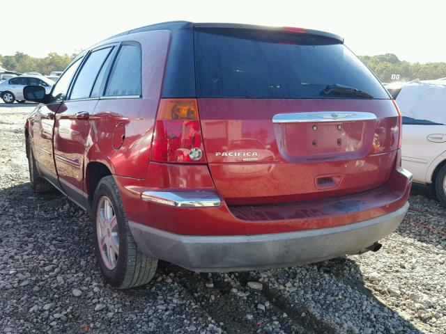 2A8GM68436R842982 - 2006 CHRYSLER PACIFICA RED photo 3