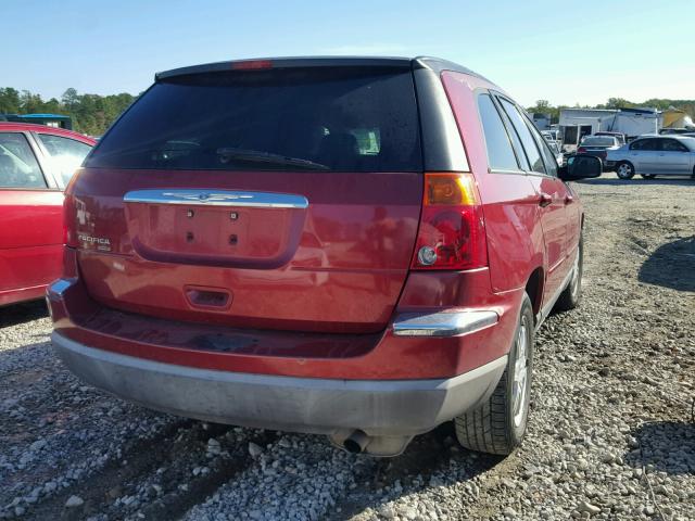 2A8GM68436R842982 - 2006 CHRYSLER PACIFICA RED photo 4