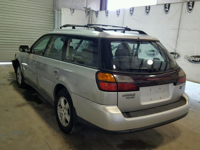 4S3BH806547628265 - 2004 SUBARU LEGACY SILVER photo 3