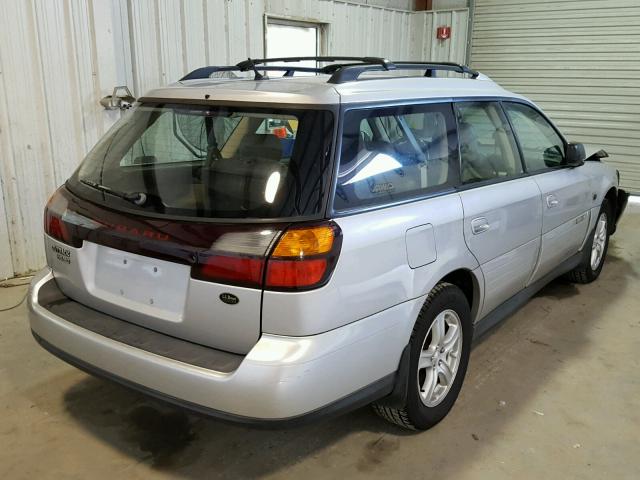 4S3BH806547628265 - 2004 SUBARU LEGACY SILVER photo 4