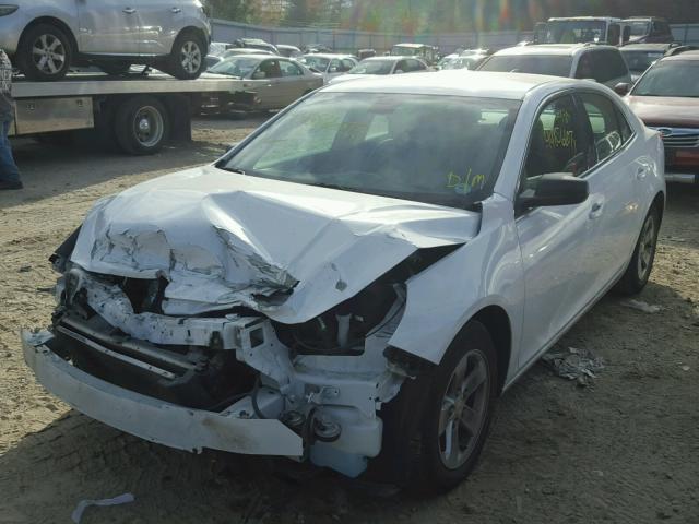 1G11A5SLXFF214207 - 2015 CHEVROLET MALIBU LS WHITE photo 2