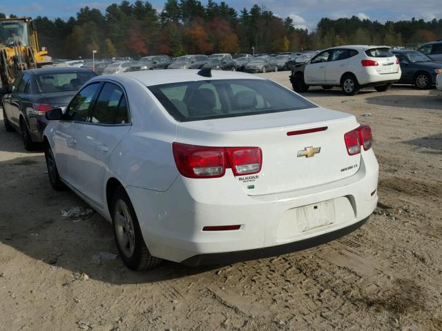 1G11A5SLXFF214207 - 2015 CHEVROLET MALIBU LS WHITE photo 3