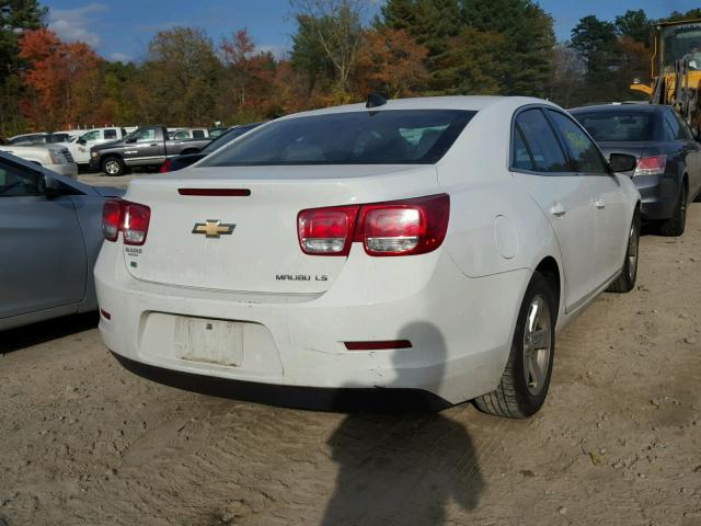 1G11A5SLXFF214207 - 2015 CHEVROLET MALIBU LS WHITE photo 4