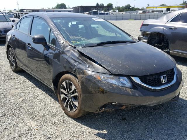 19XFB2F9XDE272218 - 2013 HONDA CIVIC EXL 黑色 照片 1