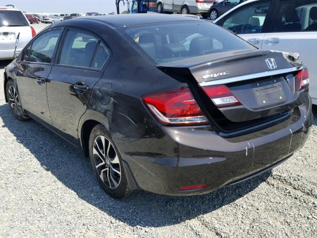 19XFB2F9XDE272218 - 2013 HONDA CIVIC EXL 黑色 照片 3