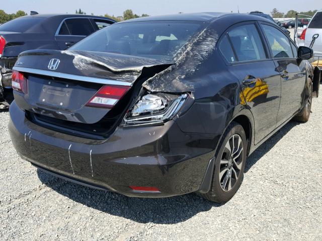 19XFB2F9XDE272218 - 2013 HONDA CIVIC EXL 黑色 照片 4