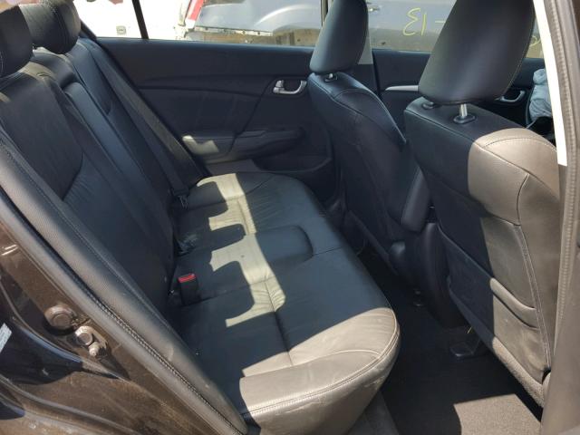 19XFB2F9XDE272218 - 2013 HONDA CIVIC EXL 黑色 照片 6