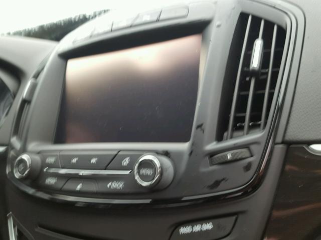 2G4GS5GX7G9189699 - 2016 BUICK REGAL PREM SILVER photo 9