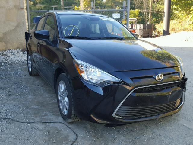 3MYDLBZV1GY137002 - 2016 TOYOTA SCION IA BLACK photo 1