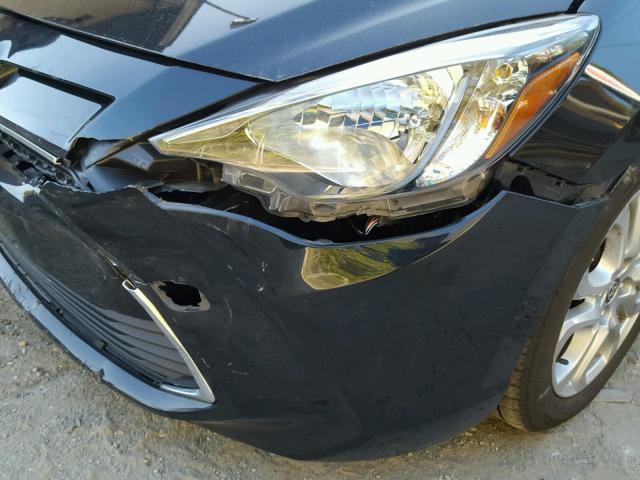 3MYDLBZV1GY137002 - 2016 TOYOTA SCION IA BLACK photo 9