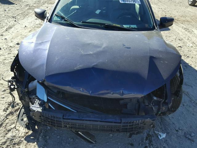 1HGCR2F39EA146836 - 2014 HONDA ACCORD LX BLUE photo 9