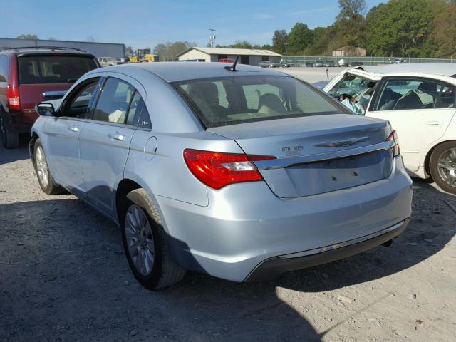 1C3CCBAB6DN561767 - 2013 CHRYSLER 200 LX SILVER photo 3