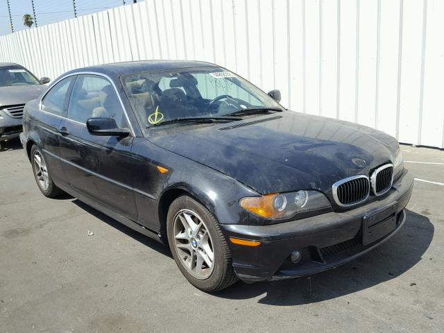 WBABD33444JY96359 - 2004 BMW 325 CI BLACK photo 1