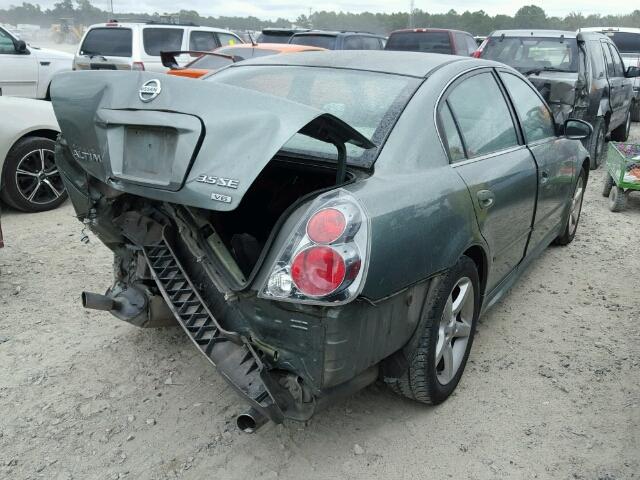 1N4BL11D75N438134 - 2005 NISSAN ALTIMA SE GREEN photo 4