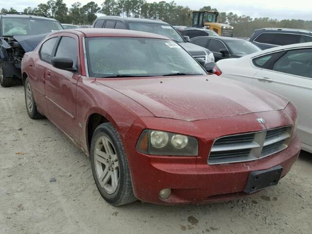 2B3KA43G46H304993 - 2006 DODGE CHARGER SE RED photo 1