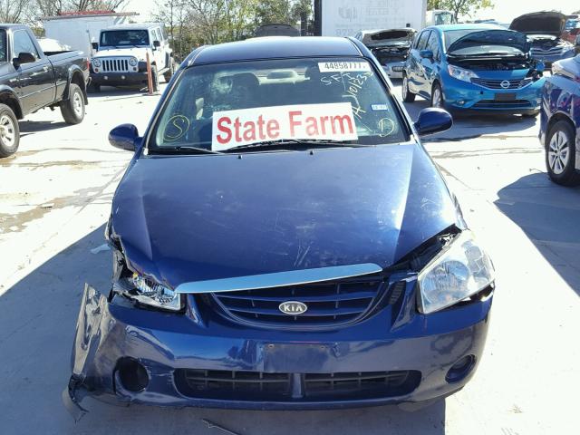 KNAFE121965366619 - 2006 KIA NEW SPECTR BLUE photo 9