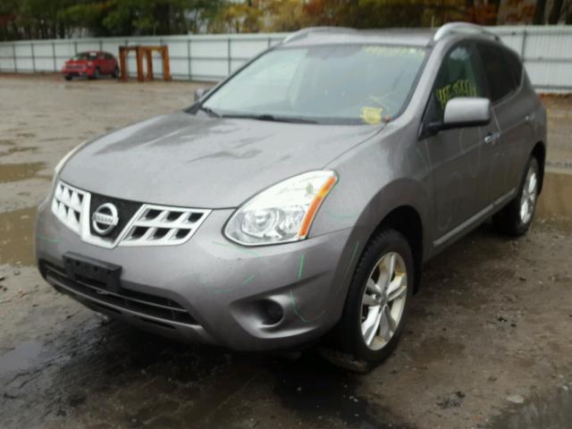 JN8AS5MV2CW716258 - 2012 NISSAN ROGUE GRAY photo 2