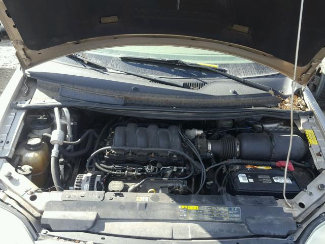 2FMZA52492BB68041 - 2002 FORD WINDSTAR S TAN photo 7