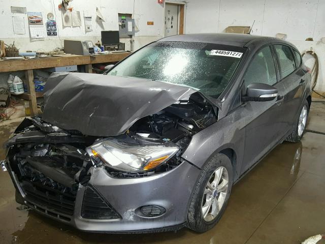 1FADP3K21DL371529 - 2013 FORD FOCUS SE GRAY photo 2