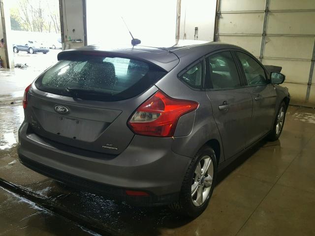 1FADP3K21DL371529 - 2013 FORD FOCUS SE GRAY photo 4