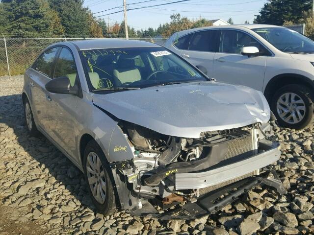 1G1PA5SH3B7281354 - 2011 CHEVROLET CRUZE LS SILVER photo 1