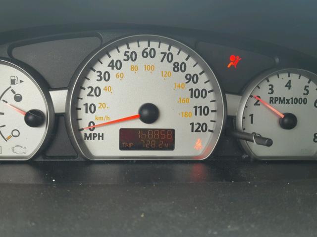 1G8AW12F84Z210349 - 2004 SATURN ION LEVEL BLACK photo 8