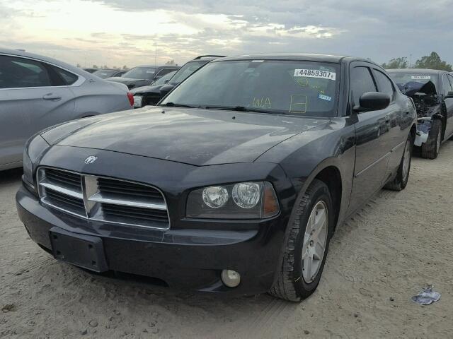 2B3KA43G97H893167 - 2007 DODGE CHARGER SE BLACK photo 2