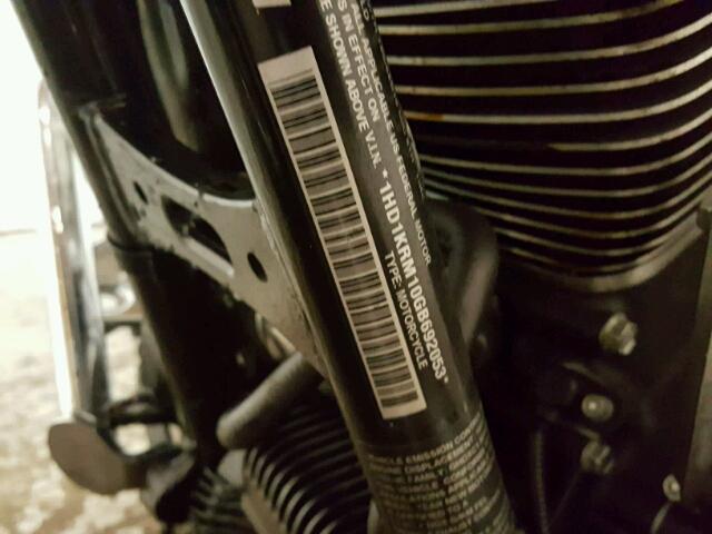 1HD1KRM10GB692053 - 2016 HARLEY-DAVIDSON FLHXS STRE BLUE photo 10